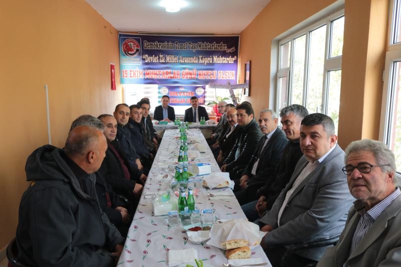Bolvadin Muhtarlar Derneği Tarafından Organize Edilen Muhtarlar Günü Programı