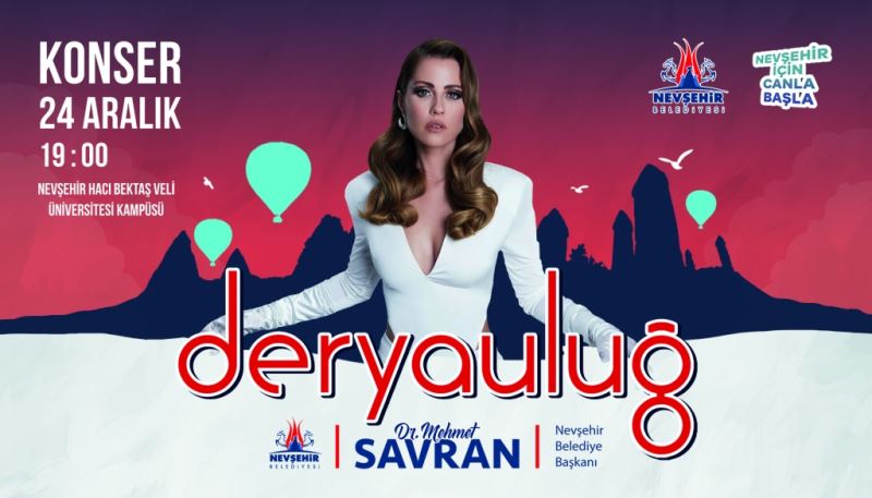 Yılın Son Konserinde Ünlü Sanatçı Derya Uluğ Sahne Alacak