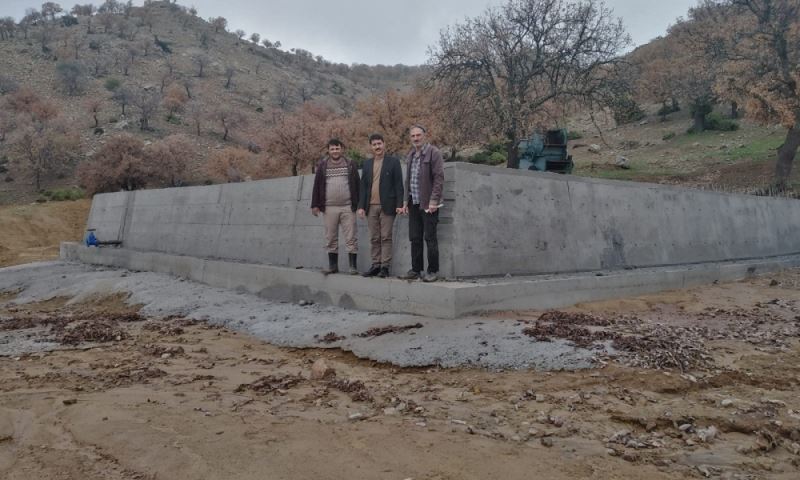 Demirci Sayık’a 200 Tonluk Tarımsal Sulama Havuzu