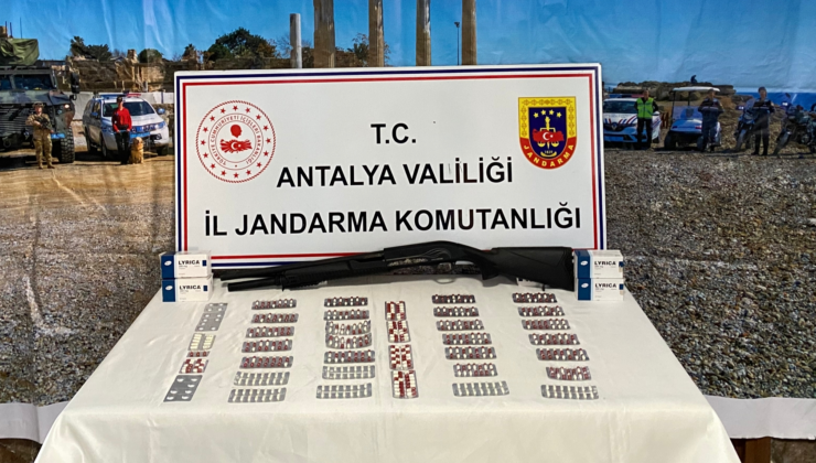 528 ADET UYUŞTURUCU HAP ELE GEÇİRİLDİ