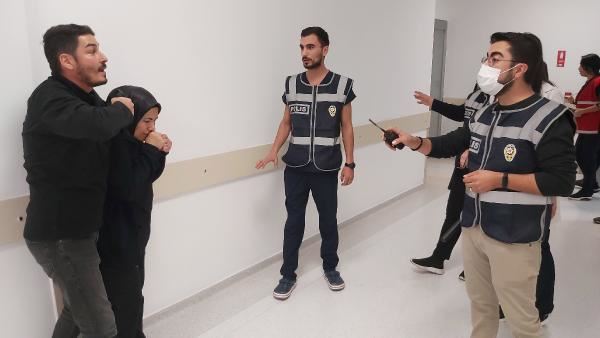 HASTANEDE YÜREKLERİ HOPLATAN GÖRÜNTÜ