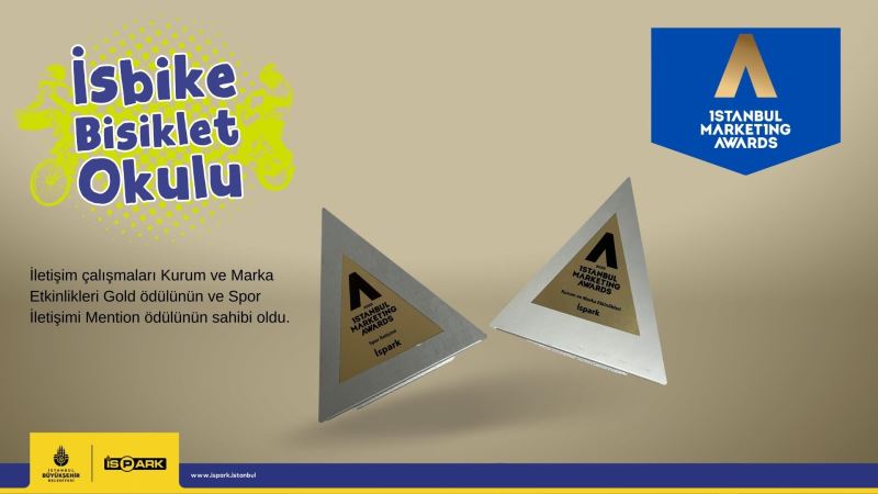 İSTANBULLULARA BİSİKLETİ SEVDİREN İSBİKE’A ÖDÜL