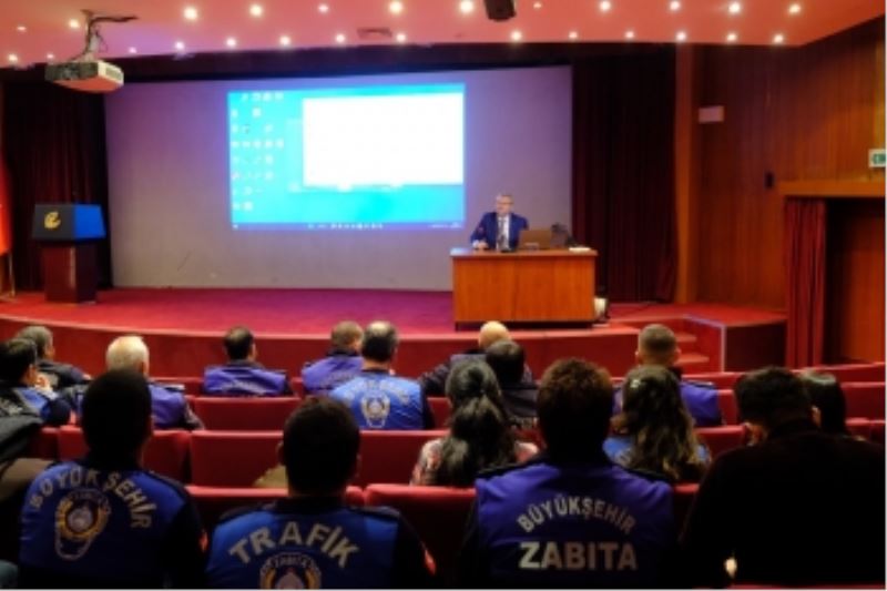 BÜYÜKŞEHİR ZABITASINA HİZMET İÇİ EĞİTİM