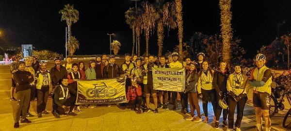 ‘TRAFİKTE BİSİKLETLİLER DE VAR’ DEMEK İÇİN 2.800 KİLOMETRE PEDAL ÇEVİRECEK