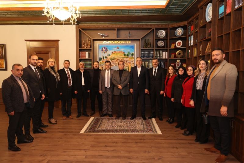 Mhp Yönetiminden Belediye Başkanı Savran’a Ziyaret