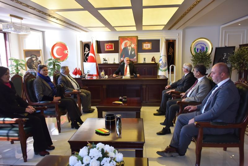 İYİ PARTİ İLÇE TEŞKİLATINDAN BAŞKAN BAKKALCIOĞLU’NA ZİYARET