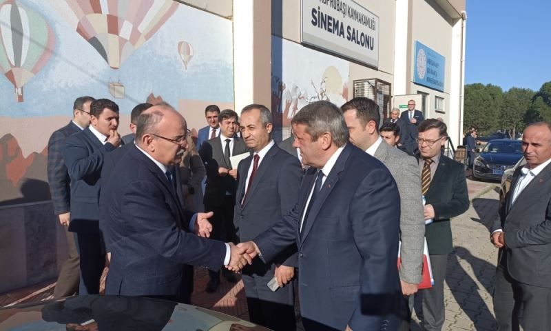 Büyükşehir Köprübaşı’nda Muhtarlar Toplantısına Katıldı