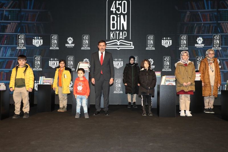 KARATAY BELEDİYESİ’NDEN 2019’DAN BERİ EĞİTİME 450 BİN KİTAP DESTEĞİ