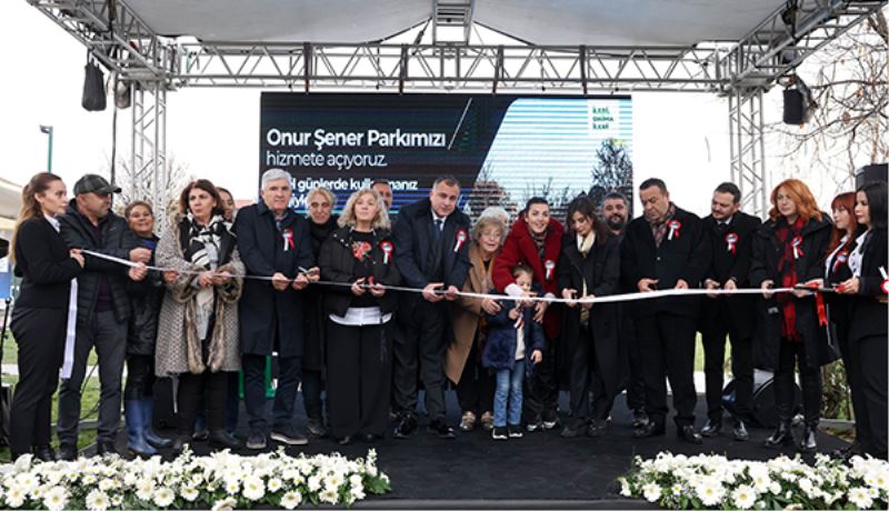 Onur Şener Parkı Ailesinin De Katıldığı Tören İle Açıldı