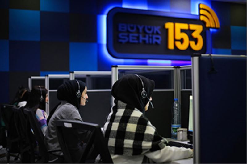 Alo 153’den 1 milyon 205 bin kişiye hizmet