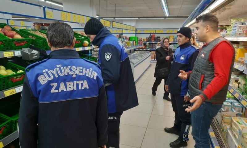Zincir Marketlere Yılbaşı Denetimi