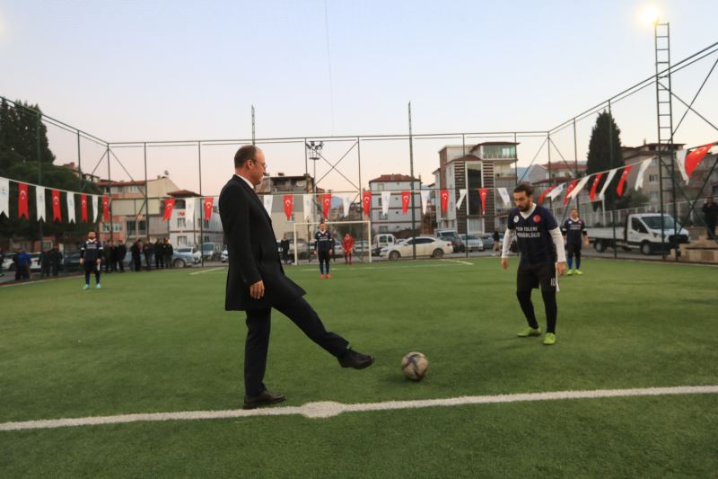 PAMUKKALE BELEDİYESİ FUTBOL TURNUVASINDA HEYECAN BAŞLADI