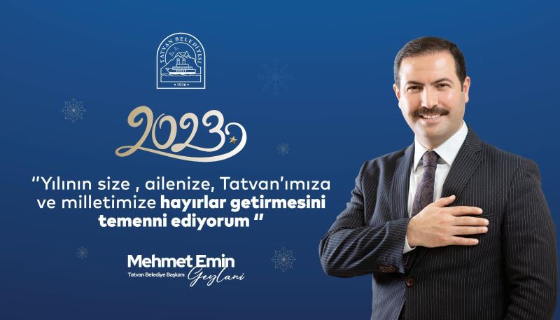 Başkan Geylani’den yeni yıl mesajı