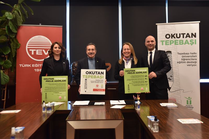 ÖĞRENCİLERE BURS DESTEĞİ HAYATA GEÇTİ: OKUTAN TEPEBAŞI PROJESİ İÇİN İMZALAR ATILDI