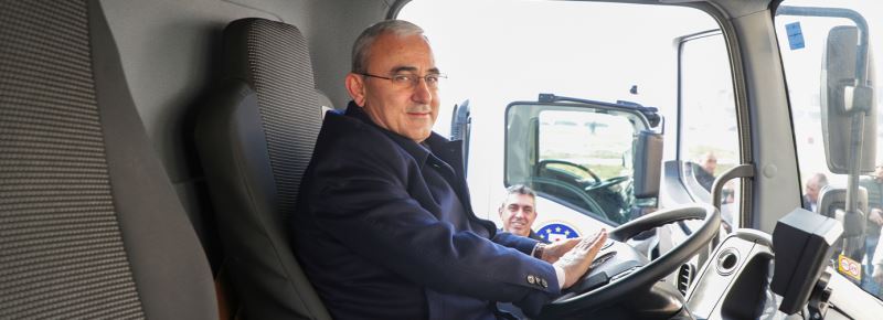 YENİ HİZMET ARAÇLARIMIZI TESLİM ALDIK