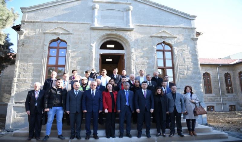 Kültür ve Turizm Bakan Yardımcısı Nadir Alpaslan’dan, Kent Müzesi, Hersekzade Cami ve Tarihi Hamam incelemesi…