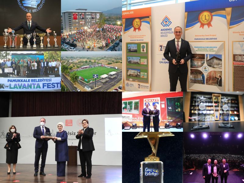 PAMUKKALE’DE 2022 HİZMETLE DOLU GEÇTİ
