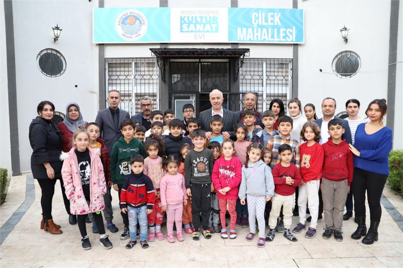BAŞKAN GÜLTAK’TAN, ÇİLEK MAHALLESİ’NE YENİ KÜLTÜR VE SANAT EVİ MÜJDESİ