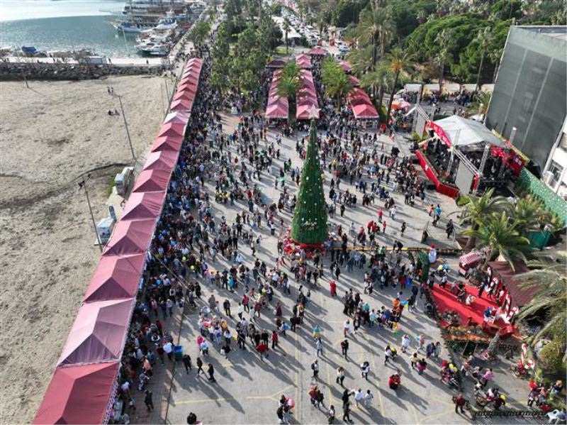 12. ALANYA ULUSLARARASI YENİ YIL PAZARI REKOR KATILIM İLE GERÇEKLEŞTİRİLDİ