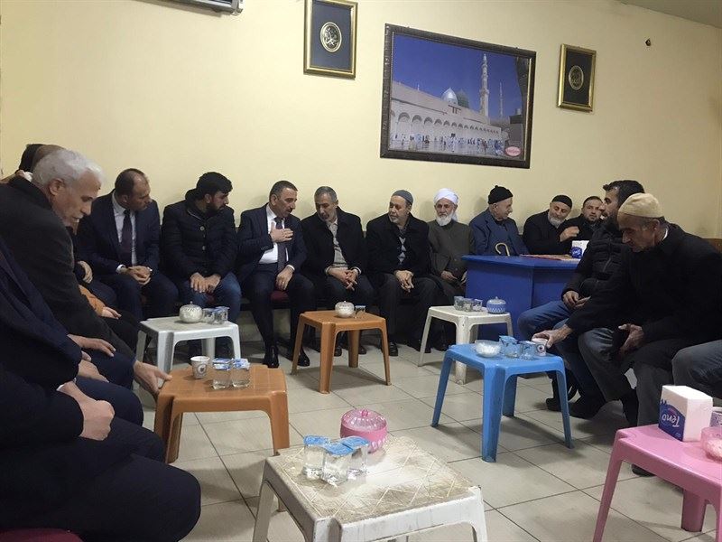 VALİ/BELEDİYE BAŞKAN V. HACIBEKTAŞOĞLU, YONTAŞ’IN AİLESİNE TAZİYE ZİYARETİNDE BULUNDU