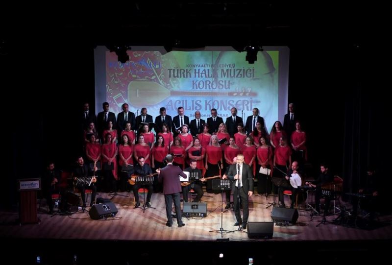 Konyaaltı halk müziğiyle buluştu