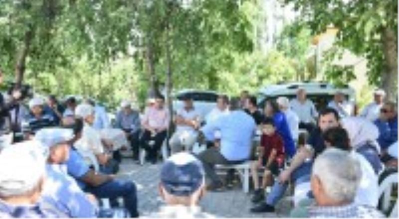 Tütüncü, Kepezli hemşehrilerini Korkuteli’nde ziyaret etti