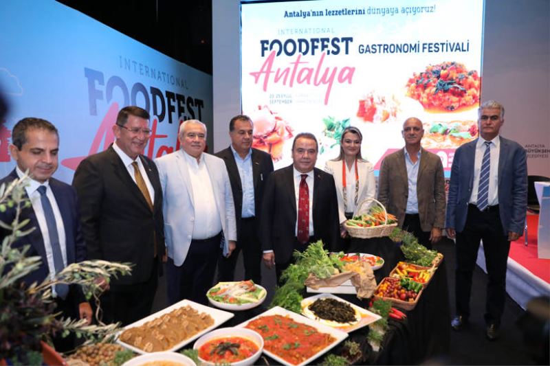 Dünya Gastronomisinin Nabzı  ‘Food Fest Antalya’da Atacak
