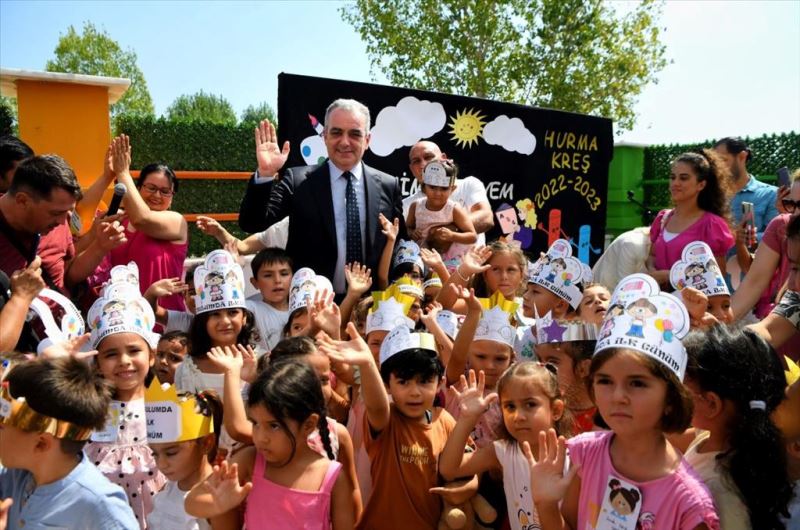 Dördüncü kreş Hurma’da açıldı