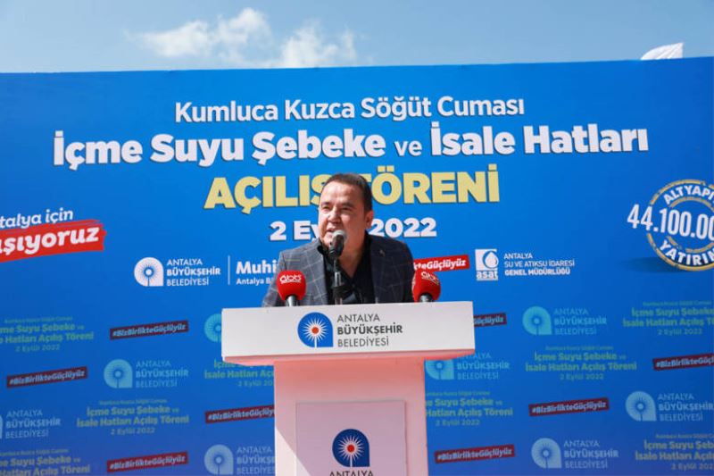 Kuzca Söğüt Cuması İçme suyu Sorunu  44 Milyonluk Yatırımla Çözüldü