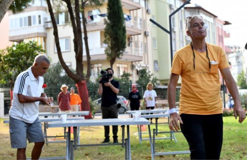 Alzheimer Günü’nde oyunlar oynadılar