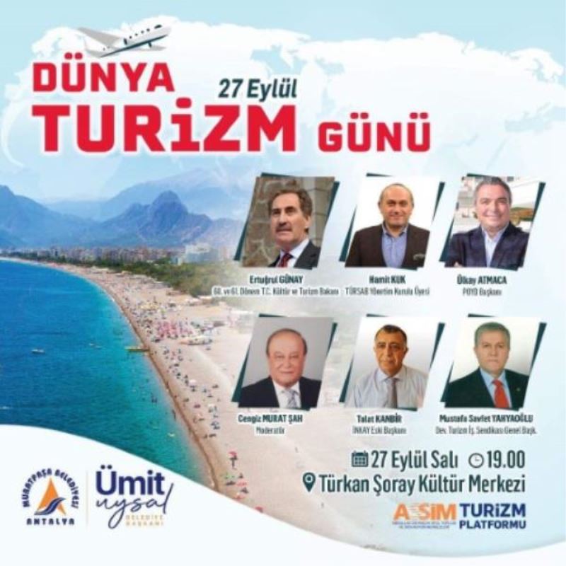 Turizm sektörü bu panelde buluşuyor