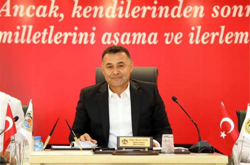 EYLÜL AYI MECLİS TOPLANTISI GERÇEKLEŞTİRİLDİ - BAŞKAN YÜCEL’DEN TEMEL ATMA VE KONSER DAVETİ