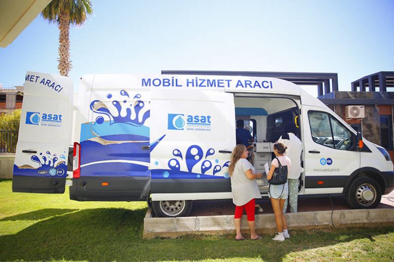 Mobil Hizmet Aracı ile hizmet  vatandaşın ayağına gidiyor