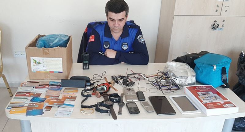 Kayıp eşyalarınız emin ellerde