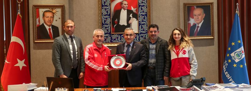 TÜRKİYE JUDO FEDERASYONU’NDAN BAŞKANIMIZA TEŞEKKÜR
