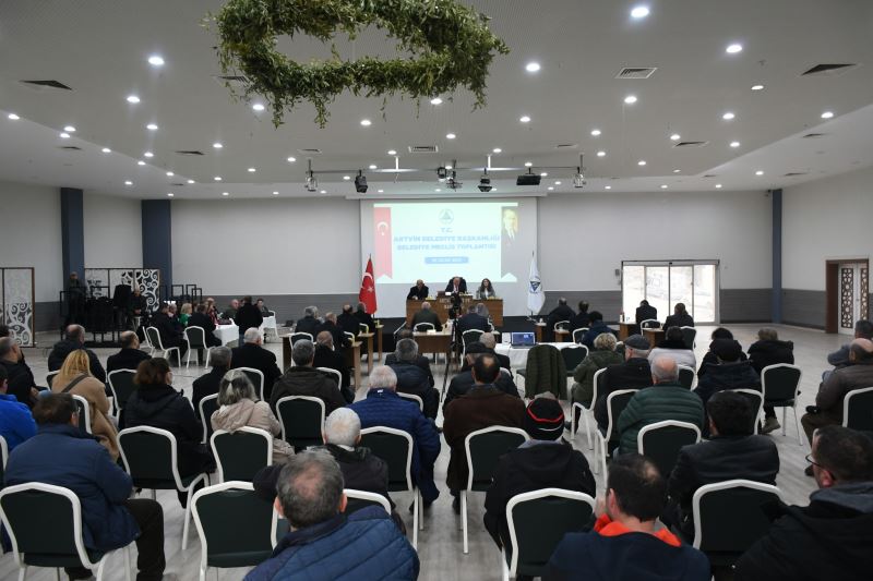 YILIN İLK BELEDİYE MECLİS TOPLANTISI GERÇEKLEŞTİRİLDİ