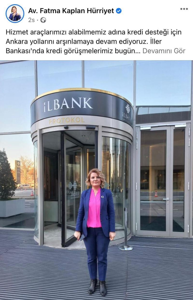 HÜRRİYET KREDİ DESTEĞİ İÇİN BİR KEZ DAHA İLLER BANKASINDA
