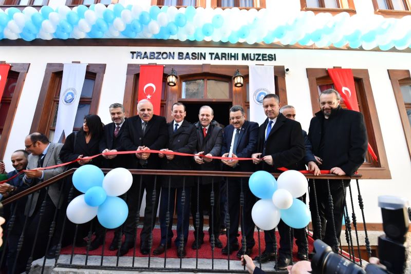 Trabzon’un ilk Basın Müzesi açıldı!