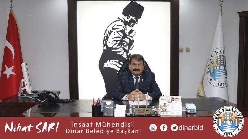 Belediye Başkanımız Nihat Sarı, Mülki İdare Amirlerinin gününü kutladı