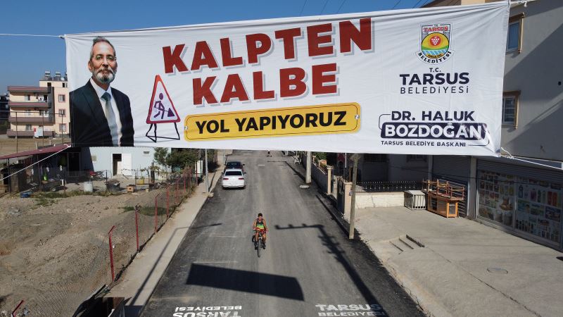 TARSUS BELEDİYESİ 21 AYDA KIRSAL VE MERKEZ MAHALLELERDE 340 KİLOMETRE ASFALT YAPTI