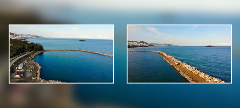 TÜRKİYE’NİN EN BÜYÜK BALIKÇI BARINAĞINDA ÇALIŞMALAR SÜRÜYOR