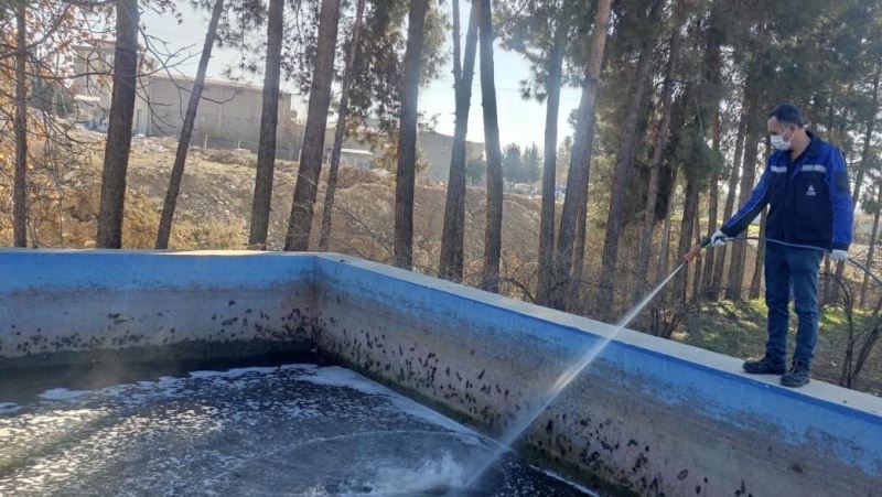 YAZ KIŞ DEMEDEN İLAÇLAMA ÇALIŞMALARINA DEVAM EDİYORUZ