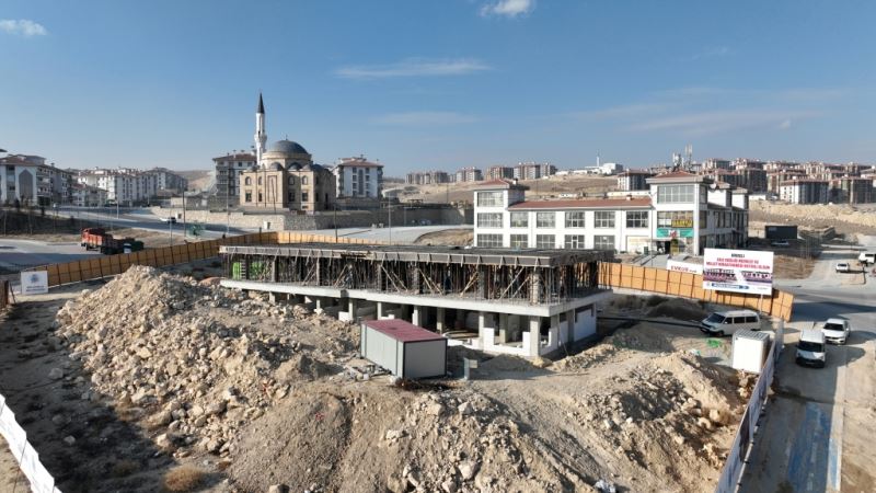 ARDIÇLI SAĞLIK VE SOSYAL TESİSİ’NİN YAPIMI SÜRÜYOR