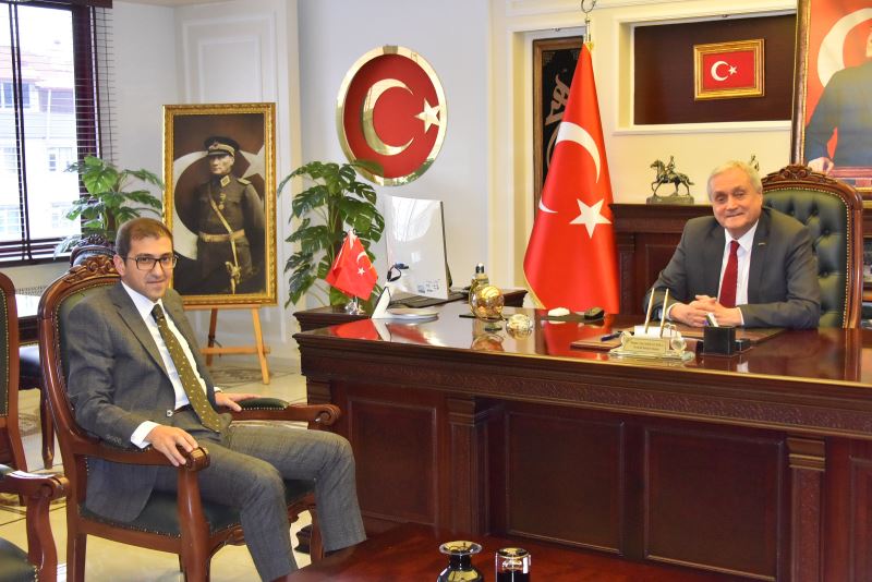 BİLECİK CUMHURİYET BAŞSAVCISI OLGUN’DAN BAŞKAN BAKKALCIOĞLU’NA ZİYARET