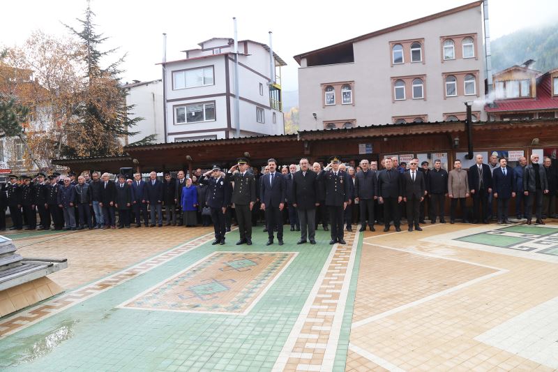 Gazi Mustafa Kemal Atatürk Ebediyete İntikalinin 84. Yıl Dönümünde Düzenlenen Programla Anıldı