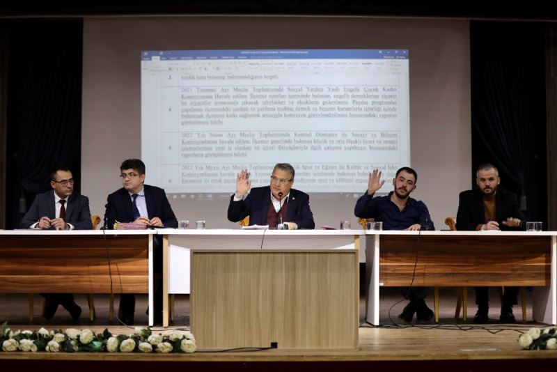YUNUSEMRE’DE 2023 YILININ İLK MECLİSİ TOPLANDI