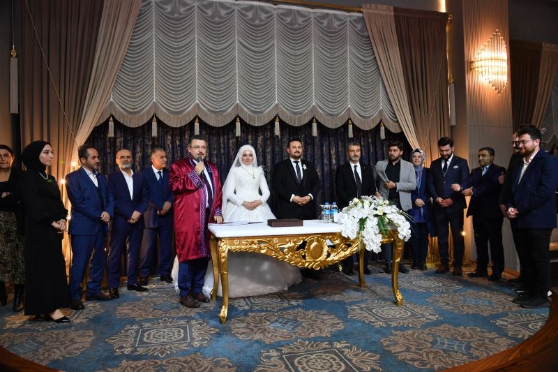 Ortahisar, 2022’de 2165 çifti evlendirdi