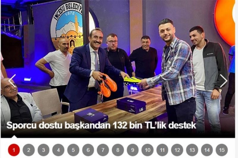 İncesu Belediye Başkanı Av. Mustafa İlmek, 2022 yılında ilçe genelinde