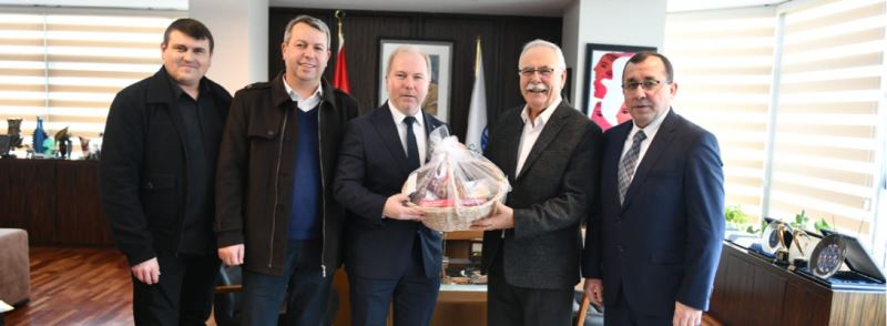 Başkan Gökhan Konuklarını Ağırladı