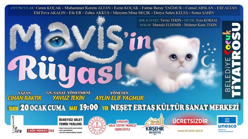 BELEDİYE ÇOCUK TİYATROSU’NDAN YENİ OYUN